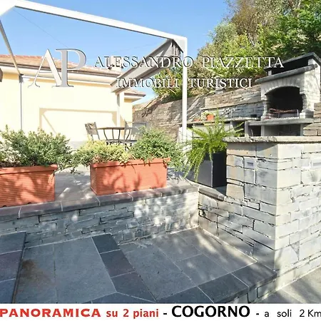 Tra Gli Ulivi - Bellissima Vista Panoramica Vila San Salvatore (Genoa)